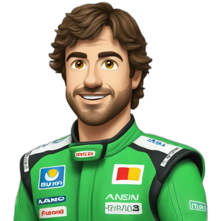 Fernando Alonso-33-verde emoji
