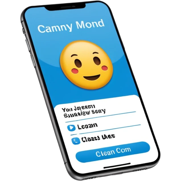 digital busniess card on a phone screen in english written just a phone screen no hands and a very professional without any empji emoji