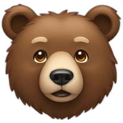 Bear emoji