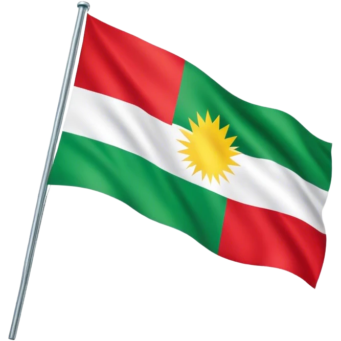 Kurdistan flag emoji emoji