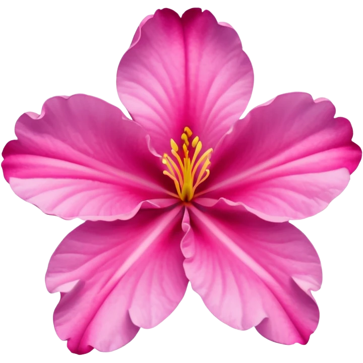 the azalea flower emoji