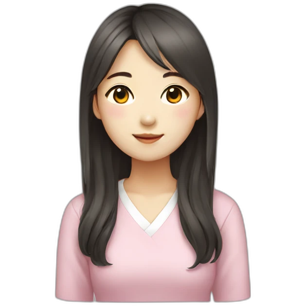 Korean girl emoji