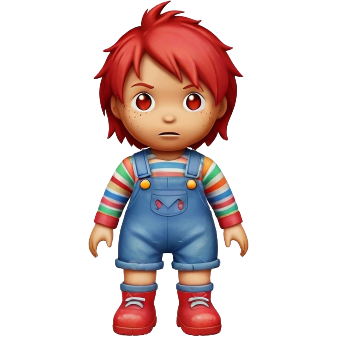 Chuckie doll  emoji