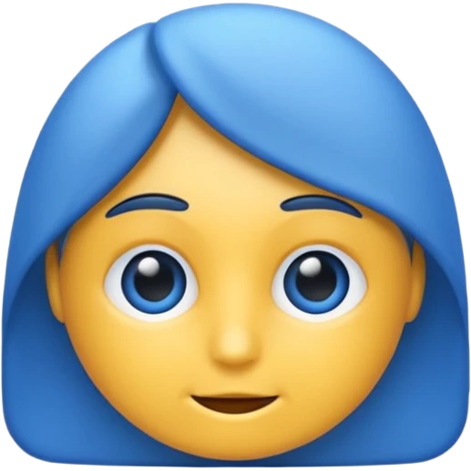 تیک آبی  emoji