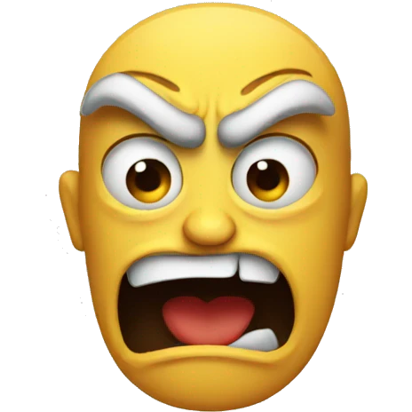 angry n letter emoji