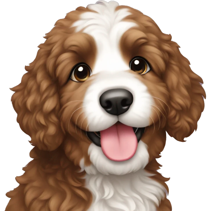 bernedoodle puppy emoji