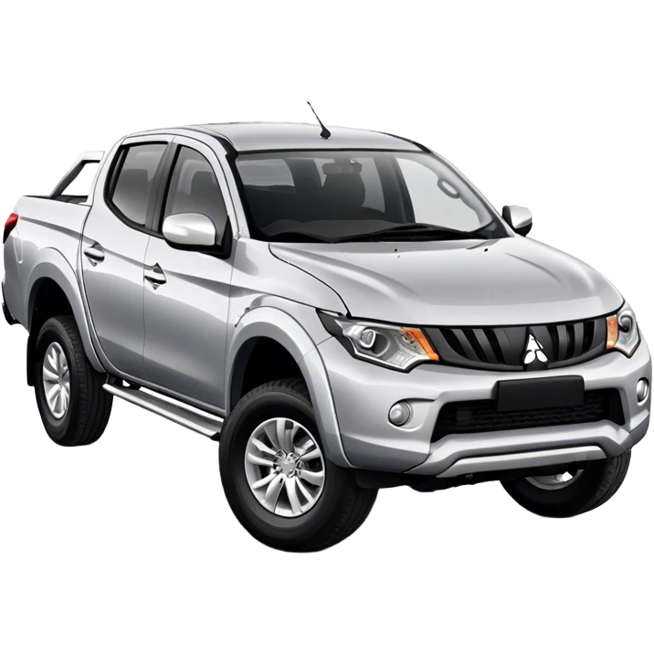 Mitsubishi Triton - Mitsubishi (Model Year: 2023) (Iconic colour: Silver) emoji