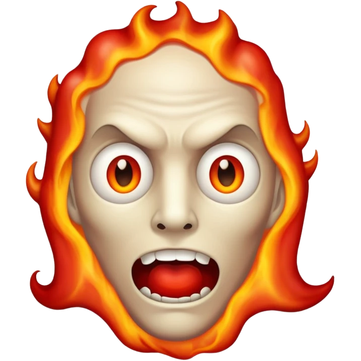 Beautiful ghost pepper man emoji