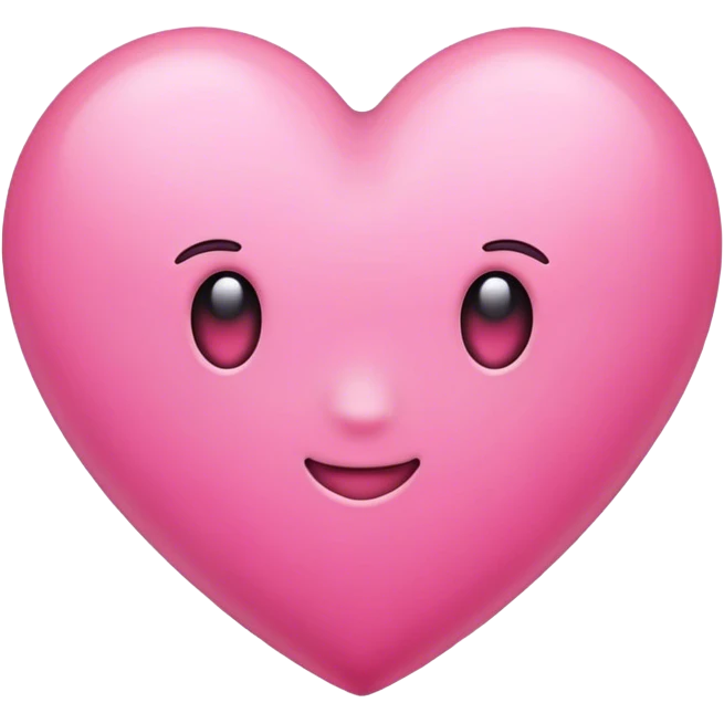 Pink heart emoji