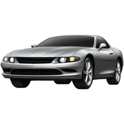 car driving fast emoji
