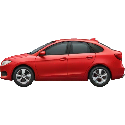Car with Number 95 in red colour emoji