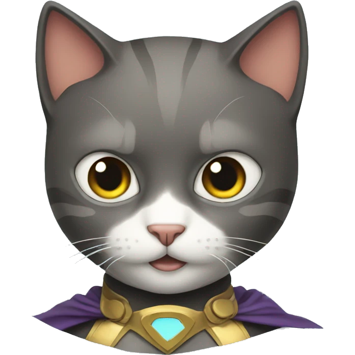 cat superhero emoji