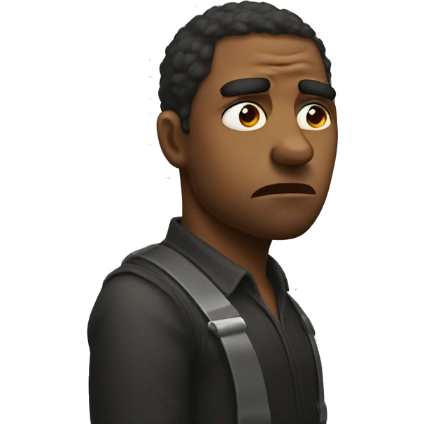 musician making a frowning stank face emoji