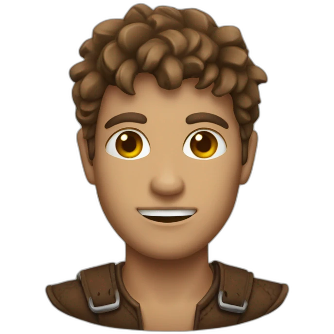 Leather face viejita emoji