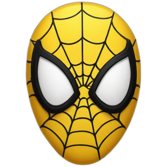 Yellow Spiderman emoji