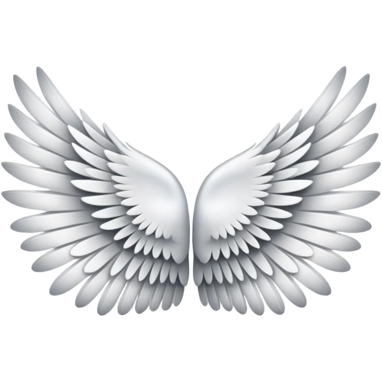 Left emoji white wing emoji