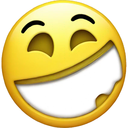 Bright smiley face emoji