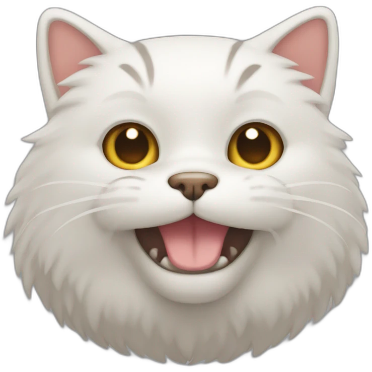 Un gato con cuerpo de perro emoji