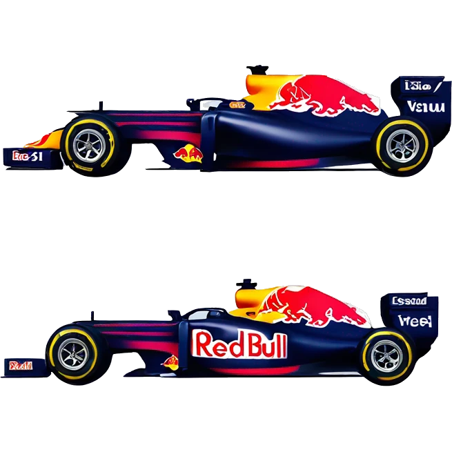 Red Bull f1 car emoji