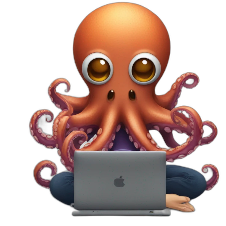 octopus playing video games emoji