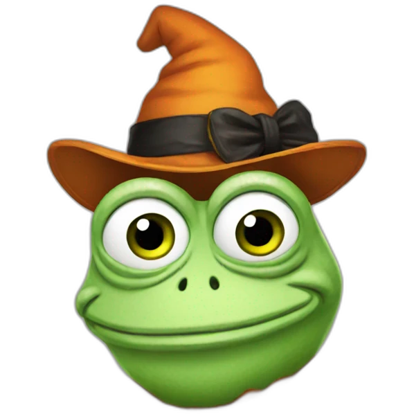 halloween pepe emoji