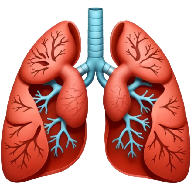 very simple lungs emoji