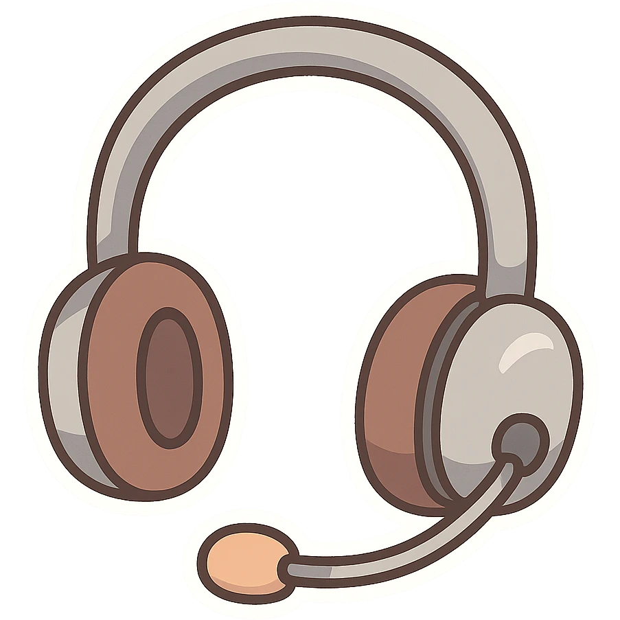headset emoji