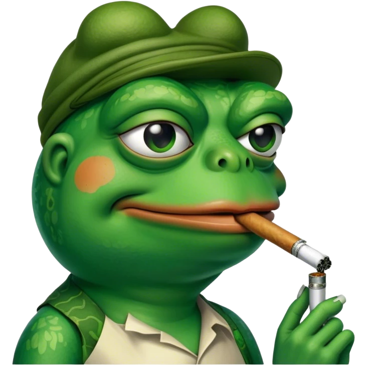 pepe smoke emoji
