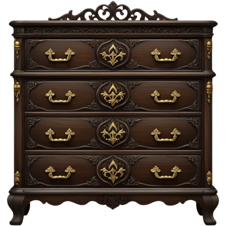 Gothic dresser emoji