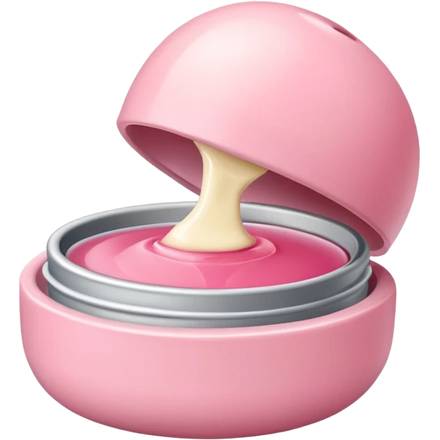 Rose vanilla lipbalm emoji