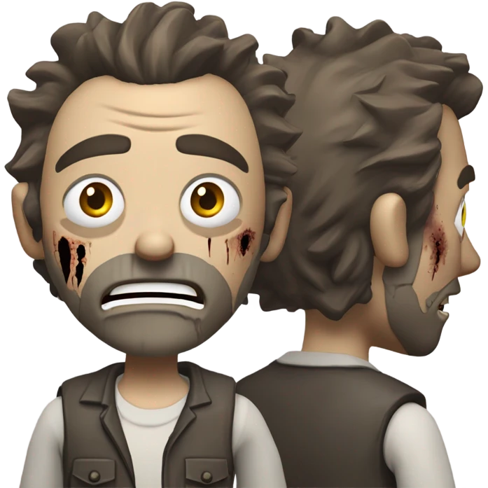 zombie rick grimes emoji
