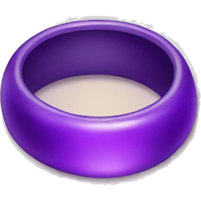 Purple ring emoji