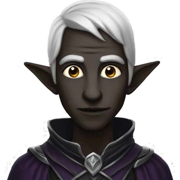 Dark elf emoji