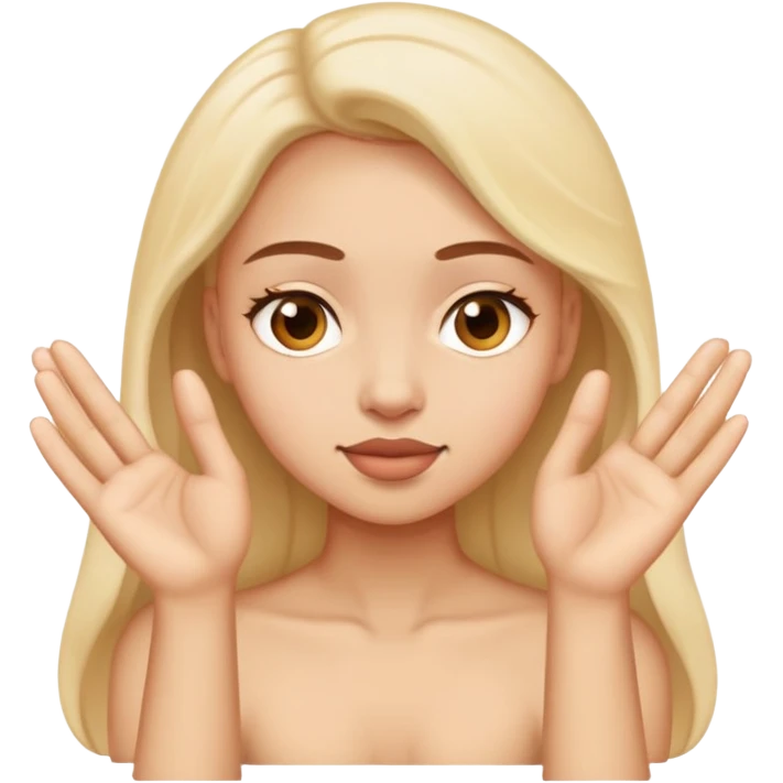 Fingering vagina emoji