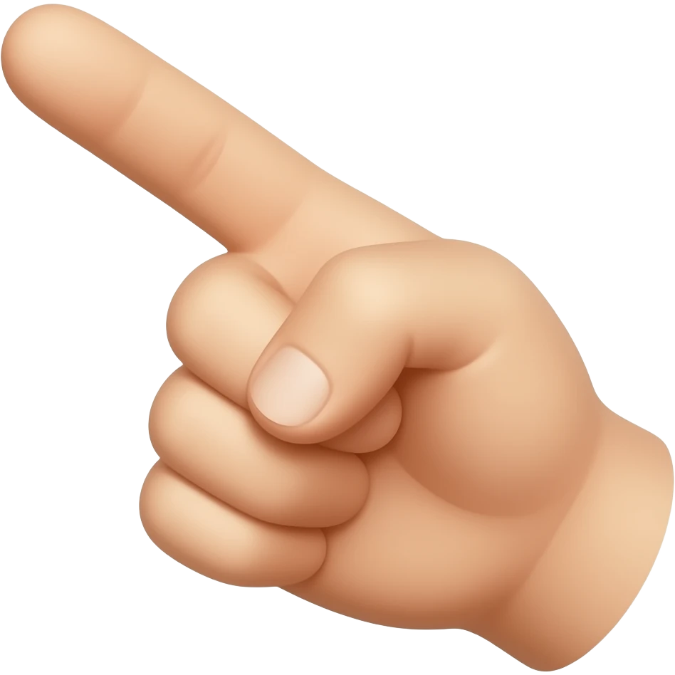 hand pointing at you emoji