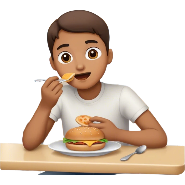 吃食堂 emoji