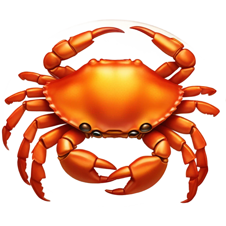 crab with butter and sauce emoji