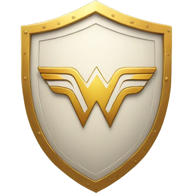 Wonder woman shield emoji