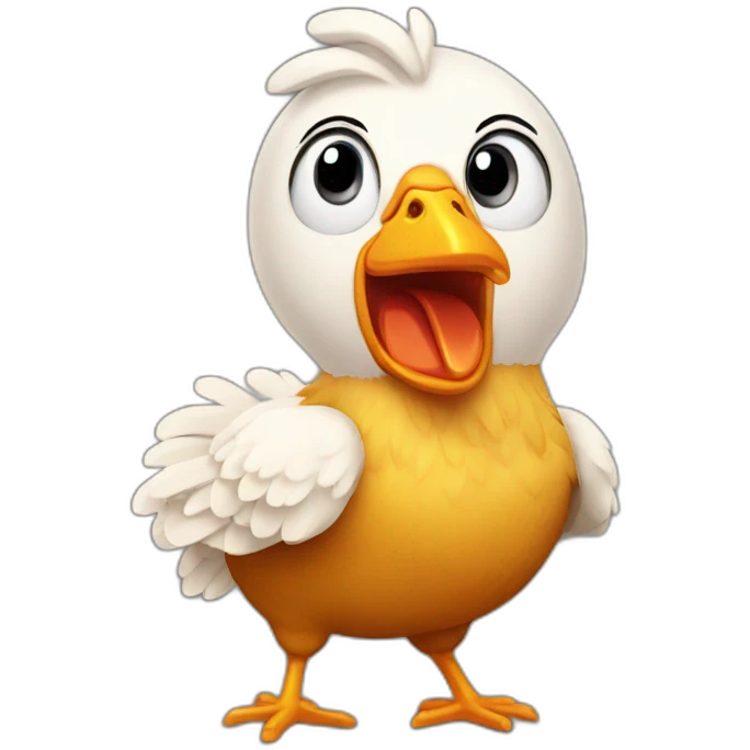 fast chicken emoji