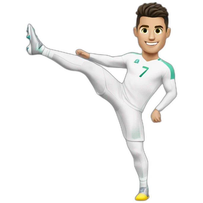 Retourner acrobatique cristiano Ronaldo emoji