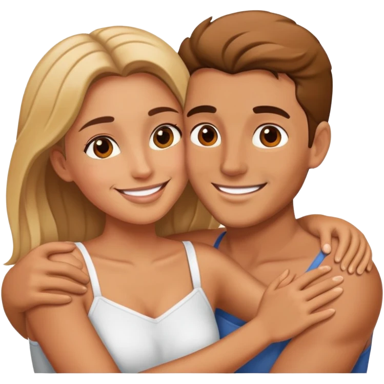 intimate moment between lovers emoji