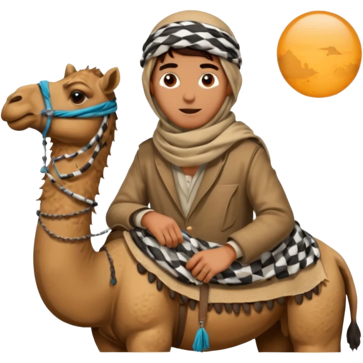 Desert Nomad Traveler emoji