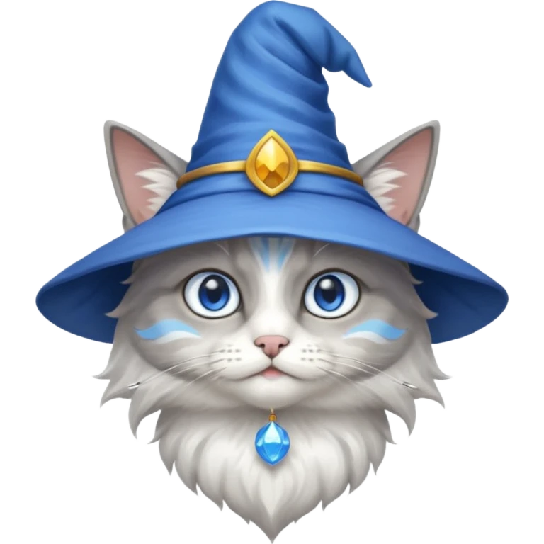 A wizard cat emoji