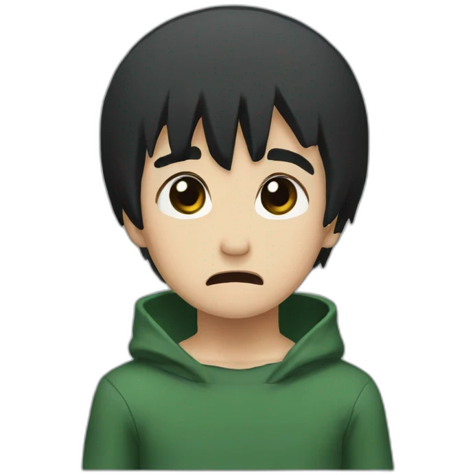 rock-lee-crying-tears emoji