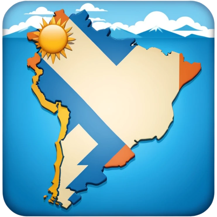 argentine map emoji