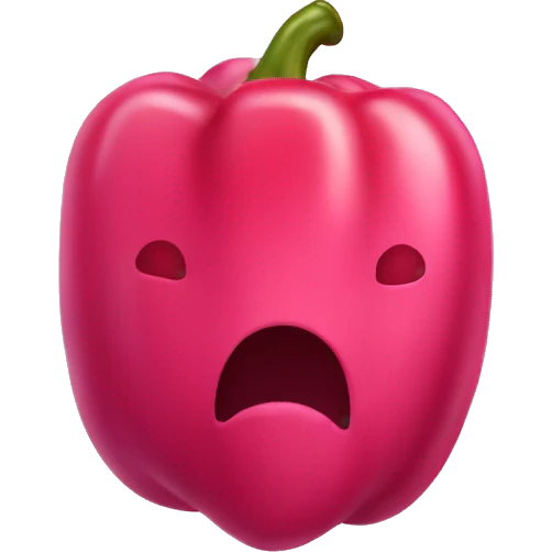 pink pepper emoji