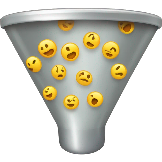 marketing funnel emoji