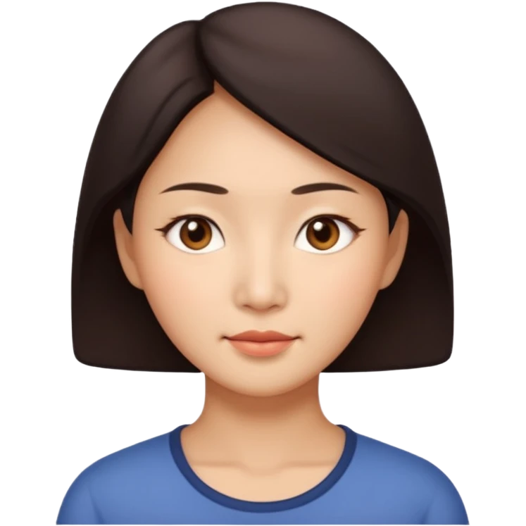 asian mother face emoji