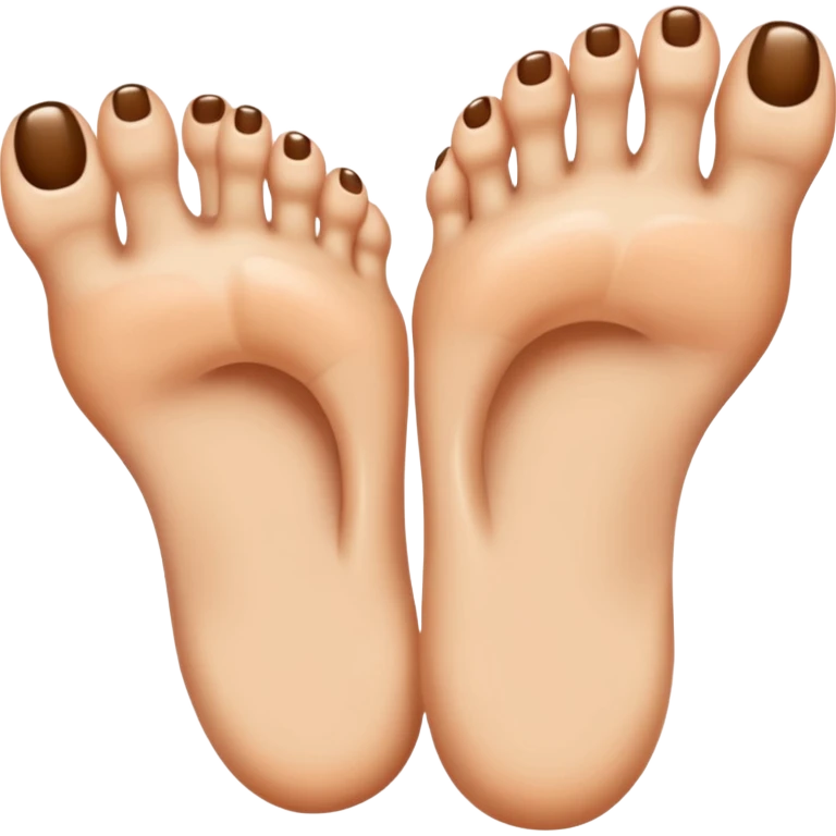 The foot emoji but everything EXCEPT the toes are the eye emoji emoji
