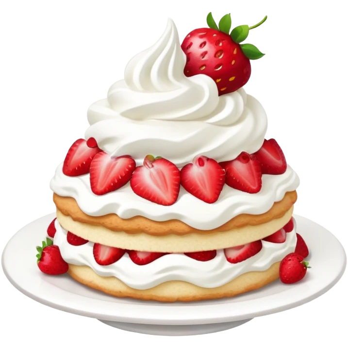 Strawberry shortcake  emoji